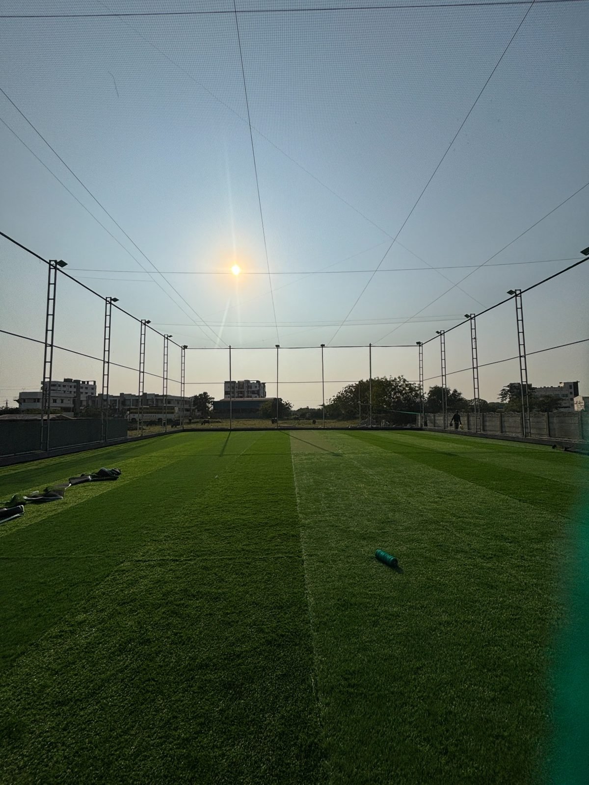 Cricket practice artificial grass