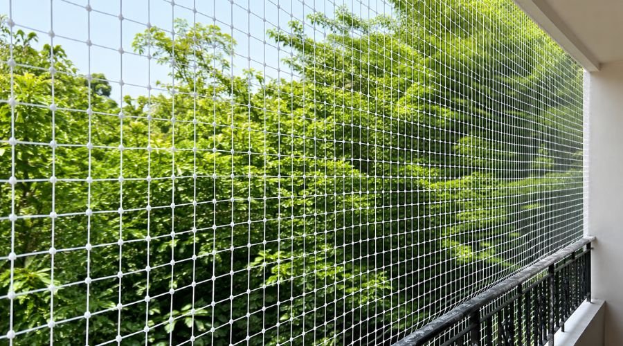 Professional bird control nets service by Hasini Safety Nets in Chennai